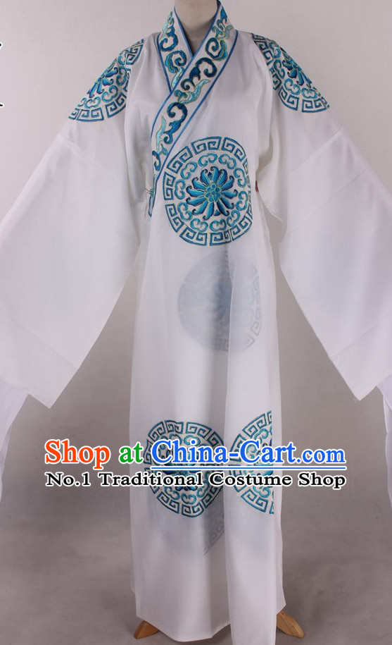 Chinese Traditional Oriental Clothing Theatrical Costumes Opera Costume Long Robe for Men