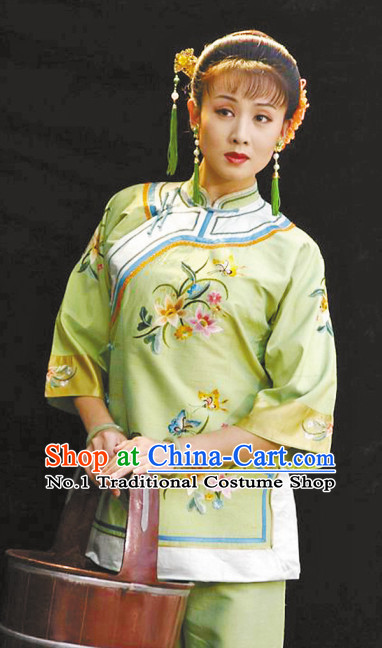 Chinese Traditional Dresses Theatrical Costumes Ancient Chinese Hanfu Noblewoman Mandarin Clothes Blouse and Skirts