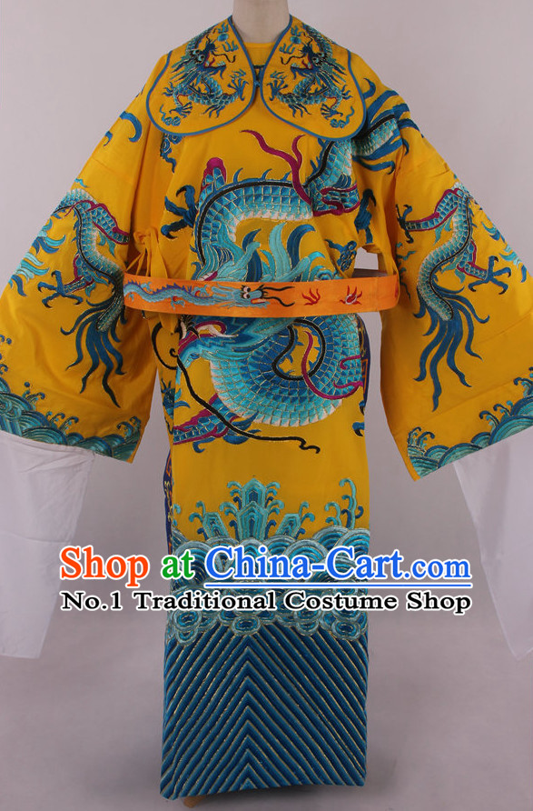 Chinese Traditional Dresses Theatrical Costumes Ancient Chinese Hanfu Dragon Embroidered Costumes