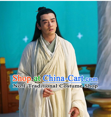 Chinese Hanfu Asian Fashion Japanese Fashion Plus Size Dresses Vntage Dresses Traditional Clothing Asian Costumes Hua Qian Hanfu Costume for Men