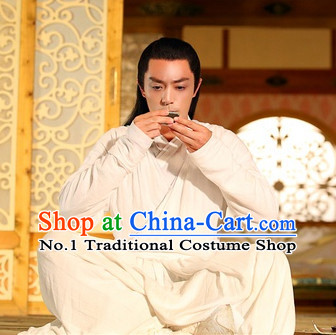 Chinese Hanfu Asian Fashion Japanese Fashion Plus Size Dresses Vntage Dresses Traditional Clothing Asian Costumes Hua Qian Hanfu Costume for Men