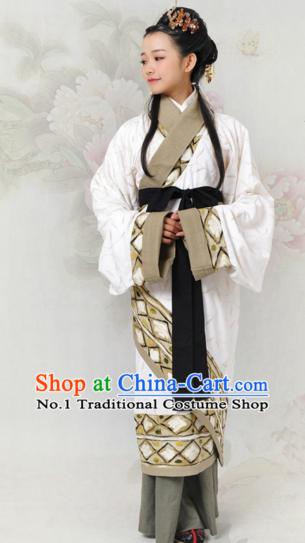 Chinese Hanfu China Shopping Asian Fashion Plus Size Clothing Clothes online Oriental Dresses Ancient Costumes and Hair Accessories Complete Set