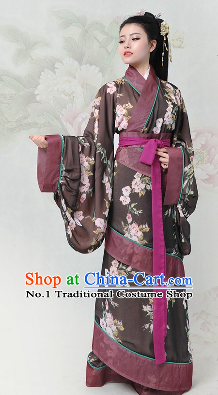 Chinese Hanfu China Shopping Asian Fashion Plus Size Clothing Clothes online Oriental Dresses Ancient Costumes and Hair Accessories Complete Set