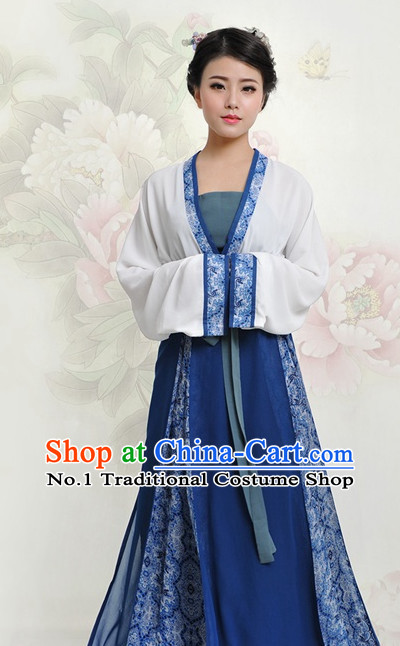 Chinese Hanfu China Shopping Asian Fashion Plus Size Clothing Clothes online Oriental Dresses Ancient Costumes and Hair Accessories Complete Set