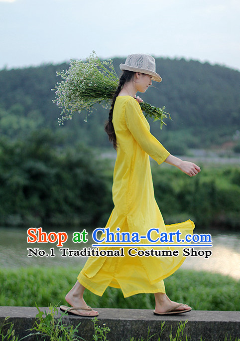 Chinese Traditional Mandarin Dresses for Women