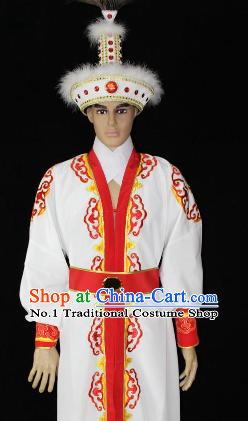 China Desert Prince Costumes and Hat Complete Set for Men