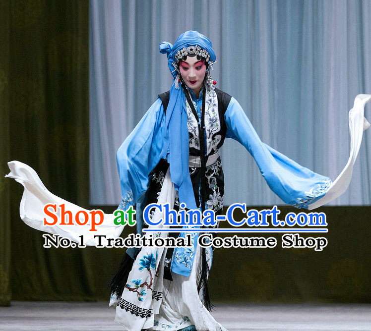 Chinese Traditonal Beijing Opera Qing Yi Costumes for Women