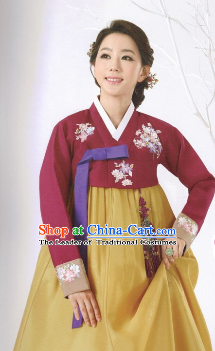 Korean Fashion Hanbok aonline Shopping nd Hair Accessories Complete Set for Ladies