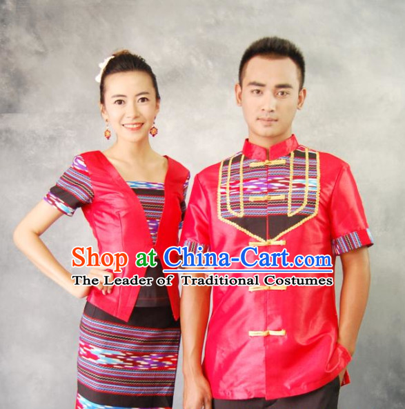 Thailand Classic Dress Plus Size Clothing Dresses Wedding Guest Dresses for Men and Women