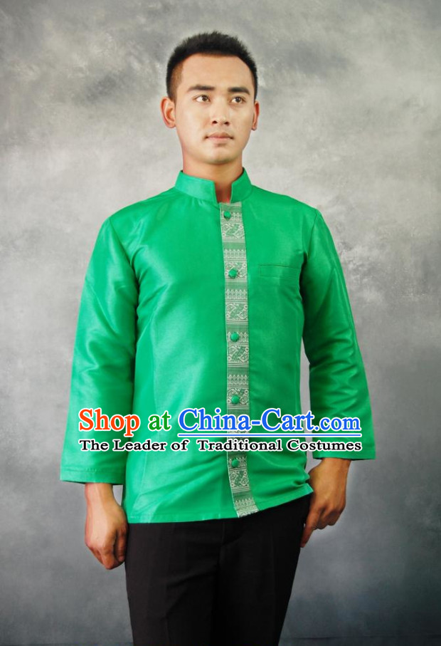 Thailand Traditional National Dresses Complete Set for Men