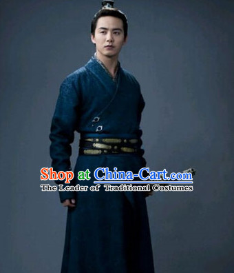 Ancient Asian Swordsman Knight Hanfu Dress Outfits for Men