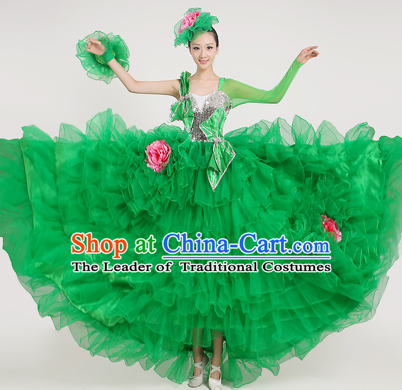 Chinese folk Dance costumes cheap clothes online China wholesale Chinese dresses