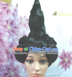 Chinese Classic Lady Hair extensions Wigs Fascinators Toupee Hair Pieces Long Wigs