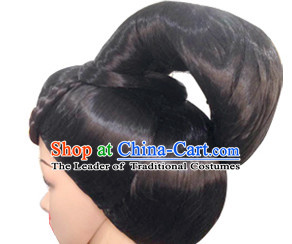 Chinese Classic Wigs Hair Extensions Lace Front Wig Hair Pieces for Ladies