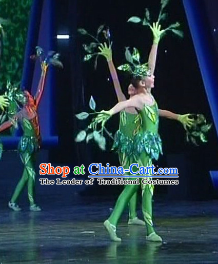 Chinese Kids Dance Costumes for Competition