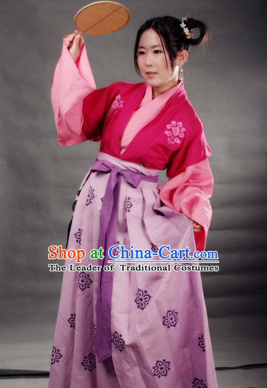 Chinese Female Hanfu Costume Ancient Costume Traditional Clothing Traditiional Dress Clothing online