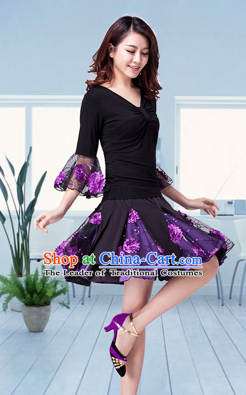 China Style Modern Dance Costume Ideas Dancewear Supply Dance Wear Dance Clothes Suit