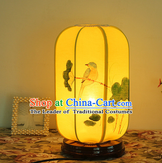 Chinese Classical Handmade Silk Desk Palace Lantern