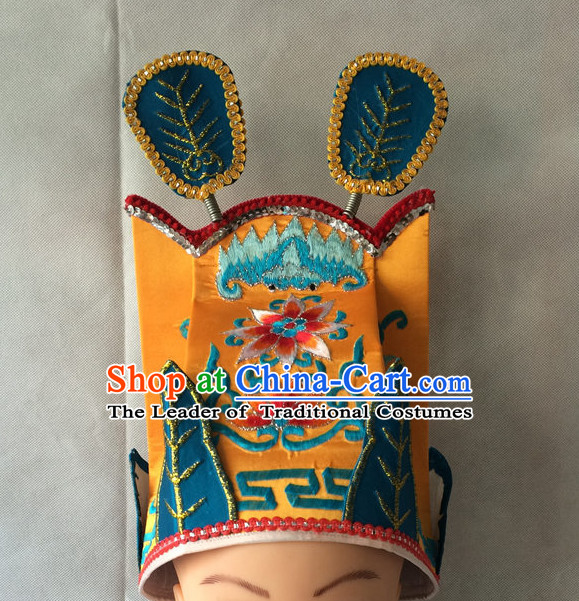 Traditional Chinese Classica Embroidered Emperor Hat