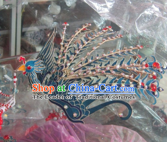 Chinese Classic Opera Handmade Phoenix Hair Jewelry