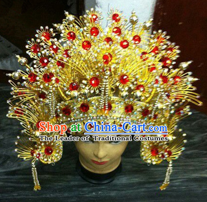 Ancient Chinese Phoenix Crown Coronet