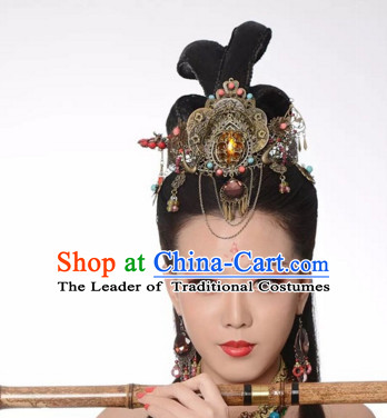 Ancient Chinese Fairy Head Wear Headpieces Hair Jewelry