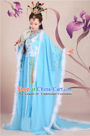 Ancient Chinese Palace Empress Costumes Complete Set, Tang Dynasty Ancient Palace Fairy Princess, Dress Suits For Women