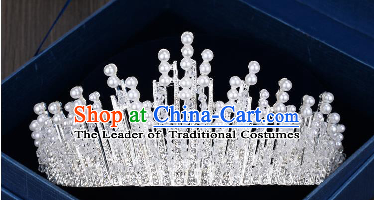 Traditional Jewelry Accessories, Princess Bride Royal Crown, Wedding Hair Accessories, Baroco Style Headwear for Women