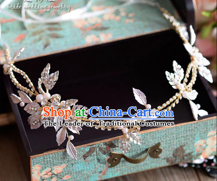 Traditional Jewelry Accessories, Princess Bride Wedding Hair Accessories, Baroco Style Headwear for Women