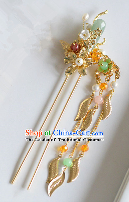 Chinese Ancient Style Hair Jewelry Accessories, Hairpins, Princess Hanfu Xiuhe Suit Wedding Bride Hair Accessories for Women