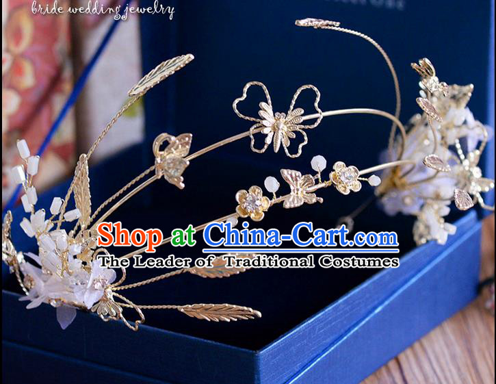 Traditional Jewelry Accessories, Princess Bride Wedding Hair Accessories, Crystal Headwear for Women