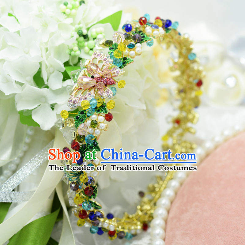 Traditional Jewelry Accessories, Princess Bride Wedding Hair Accessories, Baroco Style Flowers Headwear for Women