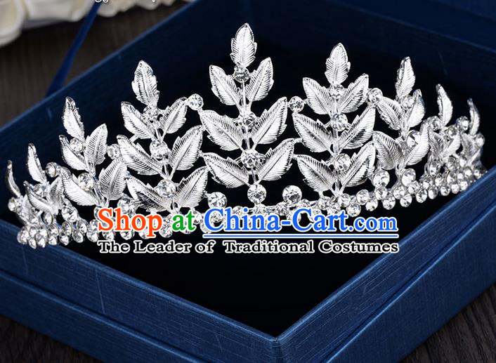 Traditional Jewelry Accessories, Princess Bride Royal Crown, Wedding Hair Accessories, Baroco Style Crystal Headwear for Women