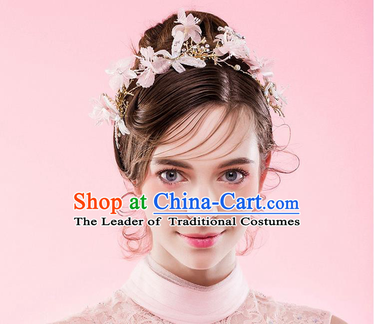 Traditional Jewelry Accessories, Princess Wedding Hair Accessories, Bride Wedding Hair Accessories, Baroco Style Lace Headwear for Women