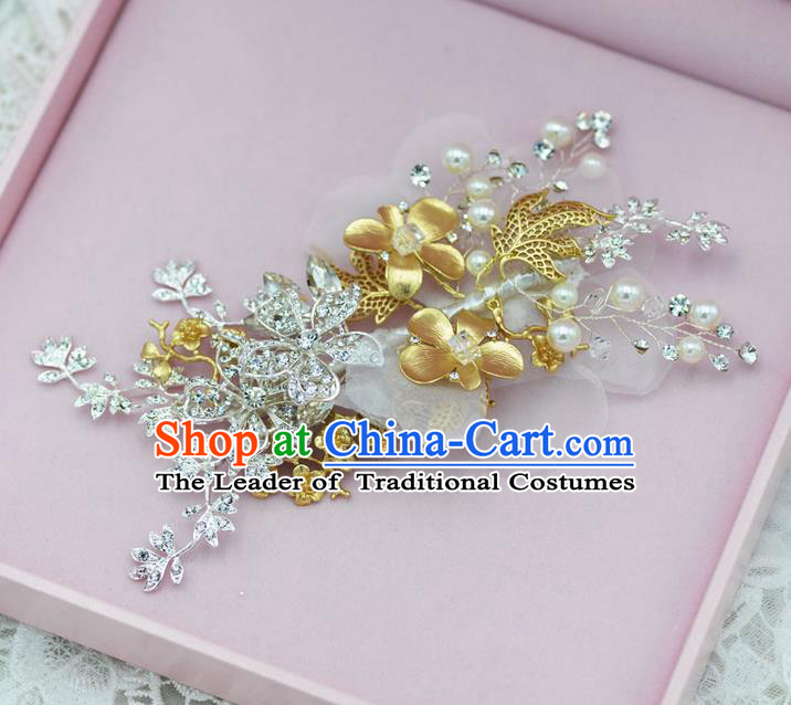 Traditional Jewelry Accessories, Princess Wedding Hair Accessories, Bride Wedding Hair Accessories, Baroco Style Crystal Headwear for Women