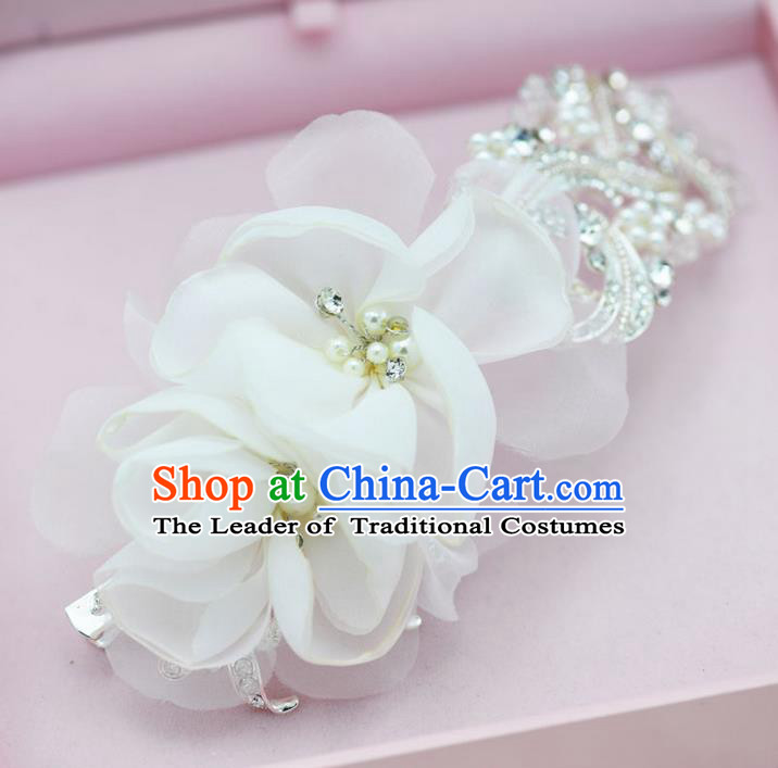 Traditional Jewelry Accessories, Princess Wedding Hair Accessories, Bride Wedding Hair Accessories, Baroco Style Crystal Headwear for Women