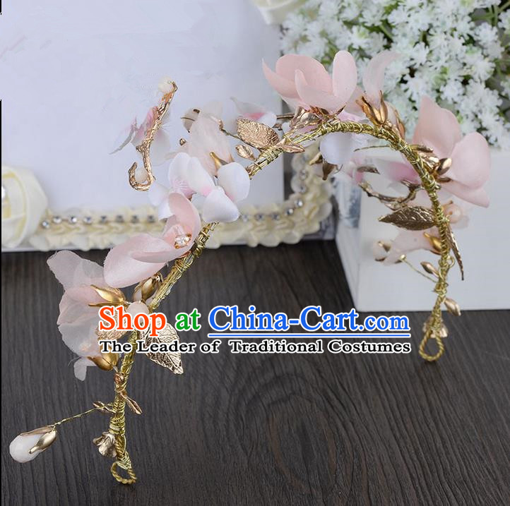 Traditional Jewelry Accessories, Princess Hair Accessories, Bride Wedding Hair Accessories, Headwear, Baroco Style Flowers Hair Claw for Women