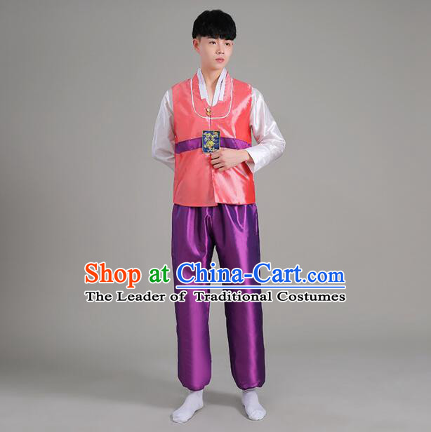 High Quality Korean Dancing Clothes Men Stage Costumes Traditional Costumes Korean Full Dress Formal Attire Ceremonial Dress  Dae Jang Geum