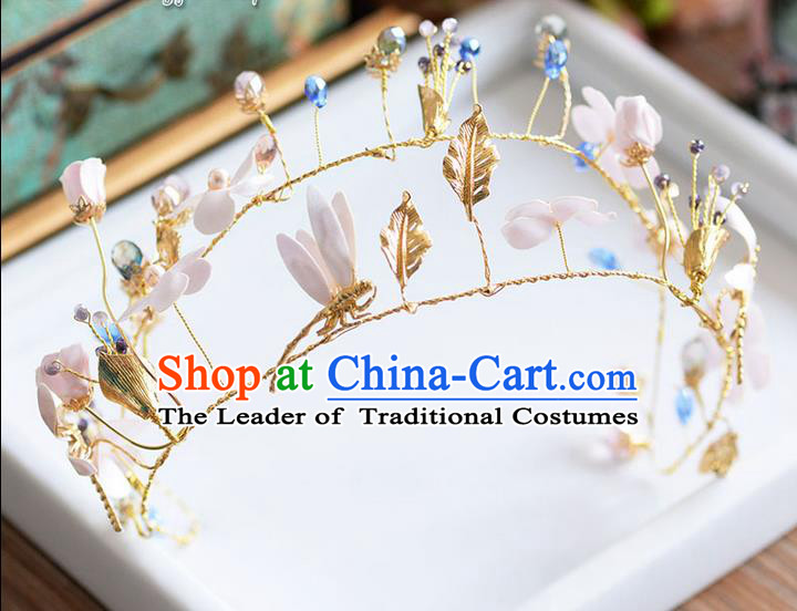 Traditional Jewelry Accessories, Princess Wedding Hair Accessories, Bride Wedding Hair Accessories, Headwear, Baroco Style Handmade Crystal Flowers Hair Claw for Women