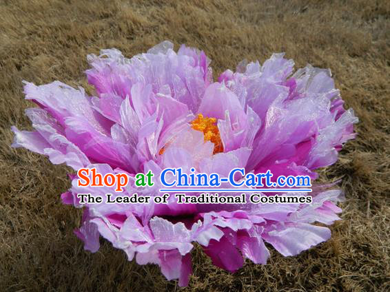 Traditional Chinese Dance Folk Dance Stage Flowers Props Simulation Peony Props