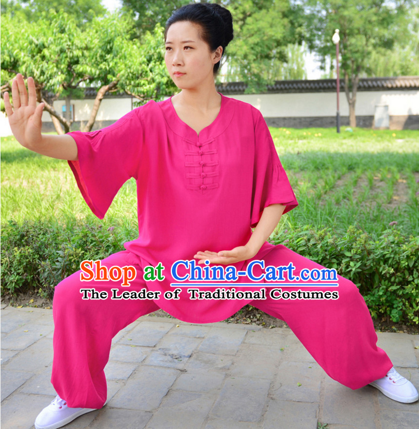 Top Kung Fu Flax Clothing Mandarin Costume Jacket Martial Arts Clothes Shaolin Uniform Kungfu Uniforms Supplies for Men Women Adults Children