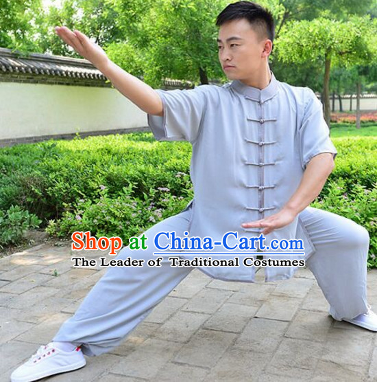 Top Kung Fu Silk Cotton Clothing Mandarin Costume Jacket Martial Arts Clothes Shaolin Uniform Kungfu Uniforms Supplies for Men Women Adults Children