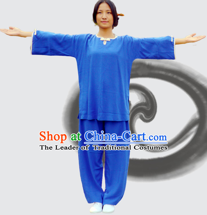 Wudang Uniform Taoist Uniform Kungfu Kung Fu Clothing Clothes Pants Shirt Supplies Wu Gong Outfits