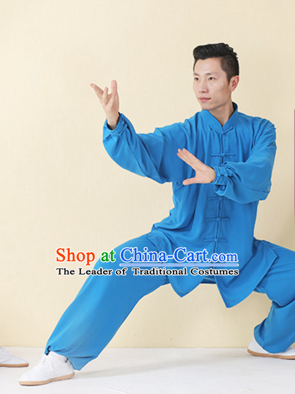 Top Tai Chi Uniforms Kung Fu Costume Martial Arts Kung Fu Training Uniform Gongfu Shaolin Wushu Clothing for Men Women Adults Children