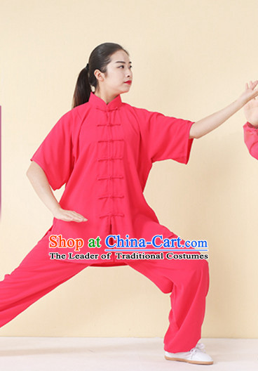 Top Tai Chi Uniforms Kung Fu Costume Martial Arts Kung Fu Training Uniform Gongfu Shaolin Wushu Clothing for Men Women Adults Children