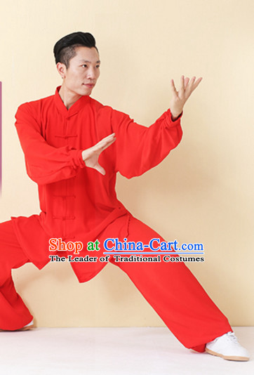 Top Tai Chi Uniforms Kung Fu Costume Martial Arts Kung Fu Training Uniform Gongfu Shaolin Wushu Clothing for Men Women Adults Children