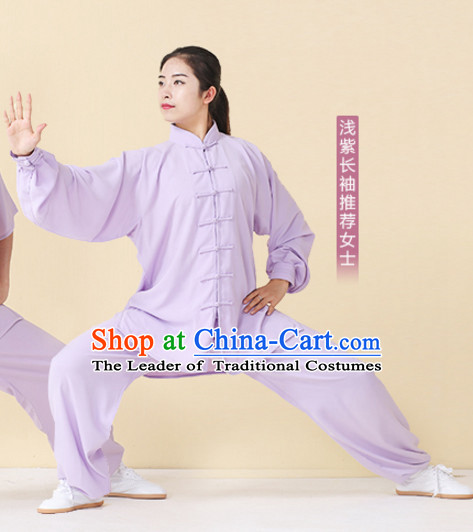 Top Tai Chi Uniforms Kung Fu Costume Martial Arts Kung Fu Training Uniform Gongfu Shaolin Wushu Clothing for Men Women Adults Children