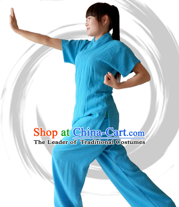 Top Tai Chi Uniforms Taoist Uniform for Men Women Adults Kids