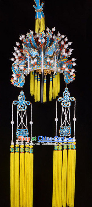 Chinese Beijing Opera Hua Dan Phoenix Crown Coronet for Women