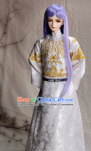 Ancient Chinese Emperor Prince Prime Minister Clothing Complete Set for Men